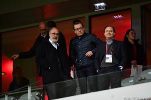 Jacques-Henri Eyraud et Andoni Zubizarreta (OM) sont à Barcelone.