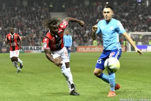 Allan Saint-Maximin et l'OGC Nice se sont inclinés face à l'OM (2-4), dimanche soir.
