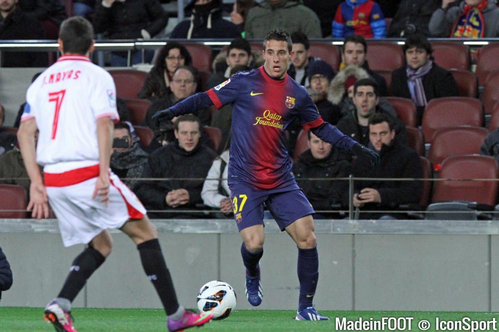 Cristian Tello sous les couleurs du Barça