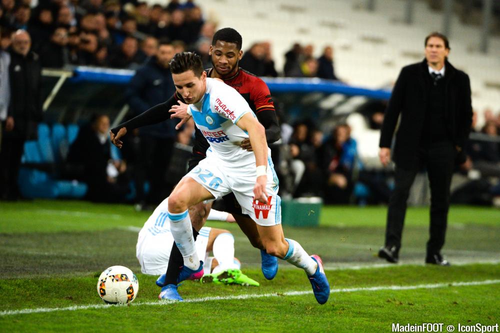 Florian Thauvin (OM) a été élu joueur du mois de Mars.