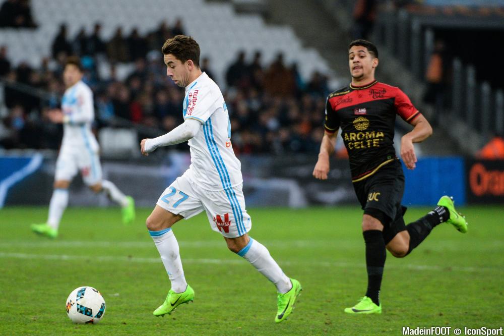 Maxime Lopez et l'OM ont manqué l'occasion de revenir à hauteur de l'OL au classement