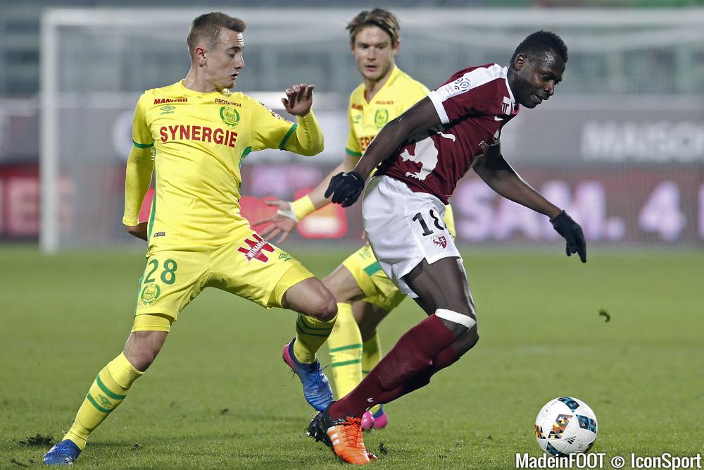 Valentin Rongier, ici face au FC Metz.