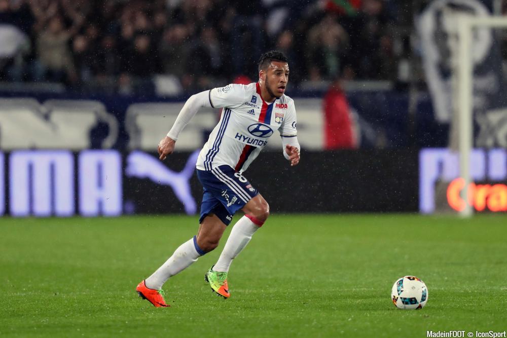 Corentin Tolisso avec l'OL