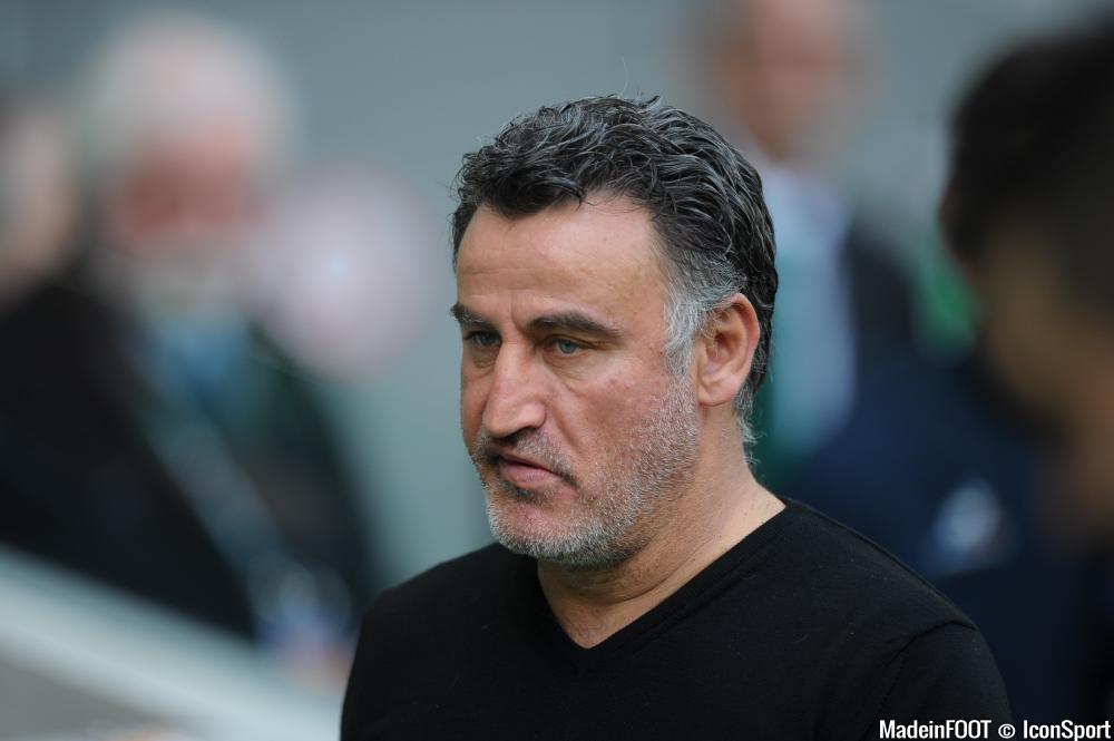Christophe Galtier et l'ASSE affronteront l'OM, ce dimanche soir.