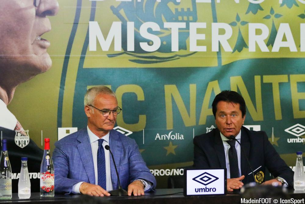 Le groupe du FC Nantes pour la réception de l'OM.