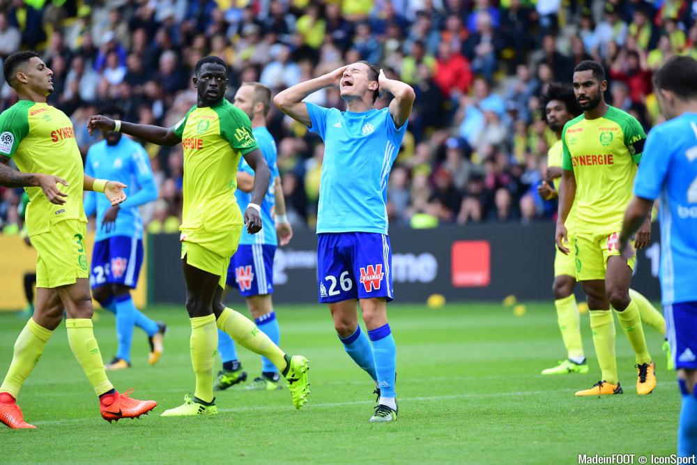 Florian Thauvin s'est blessé à la cuisse.