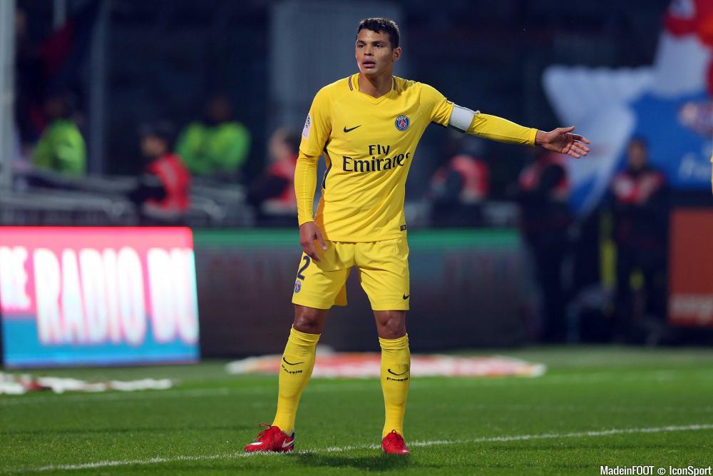 Thiago Silva pourrait manquer le déplacement à Marseille.
