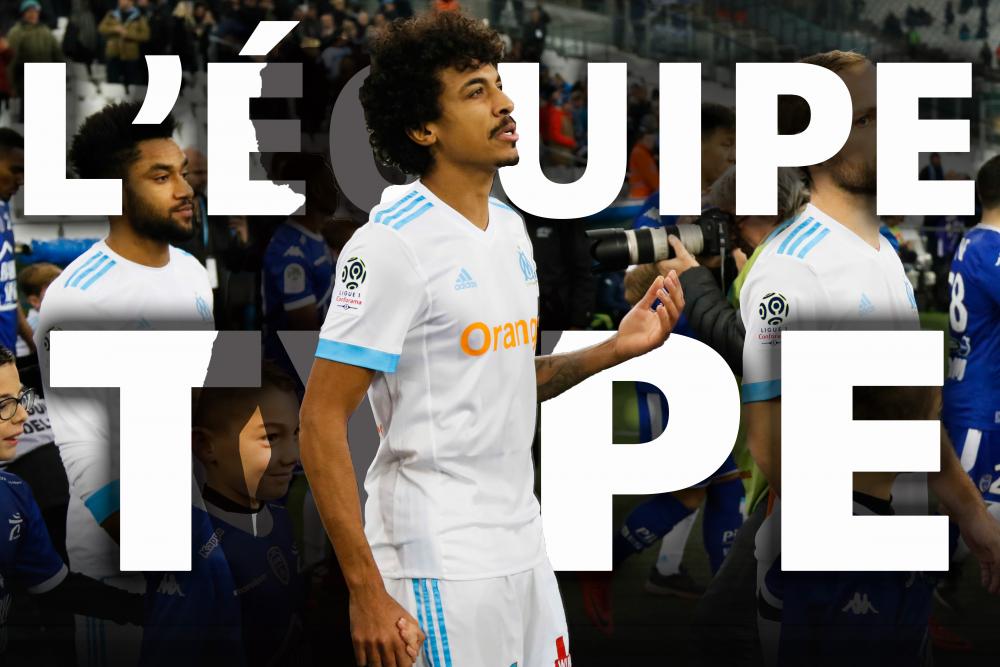 L'équipe-type de la 19e journée de Ligue 1.