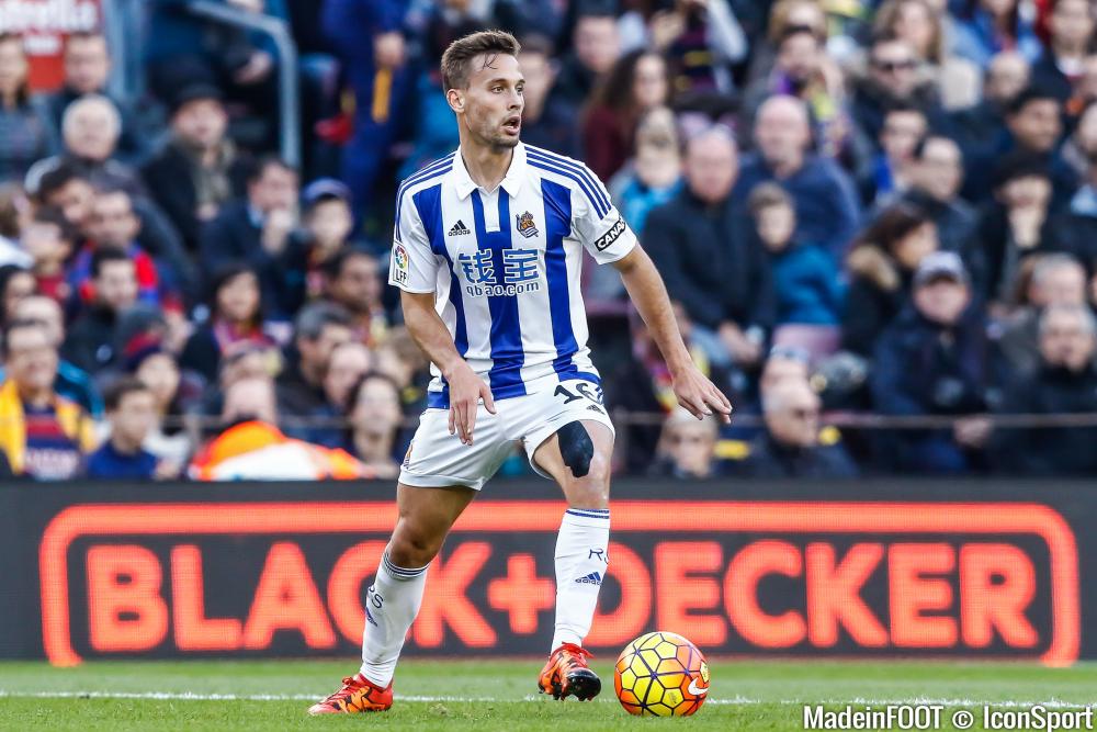 Sergio Canales est lié avec la Real Sociedad jusqu'en 2018.