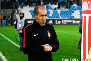 Le groupe de l'AS Monaco pour la réception de l'OM.