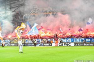 Les supporters de l'OM se sont battus avec les supporters angevins