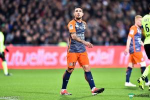 Andy Delort sous le maillot du MHSC