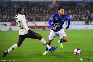 Kenny Lala a encore été très actif face au PSG mercredi.