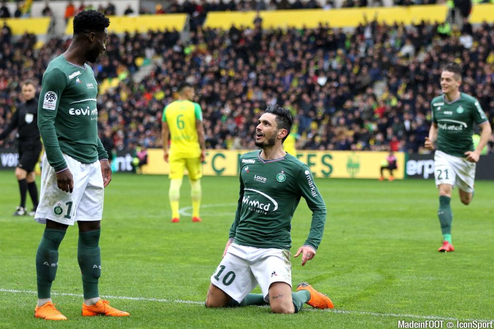 Rémy Cabella, ici sous les couleurs de l'ASSE.