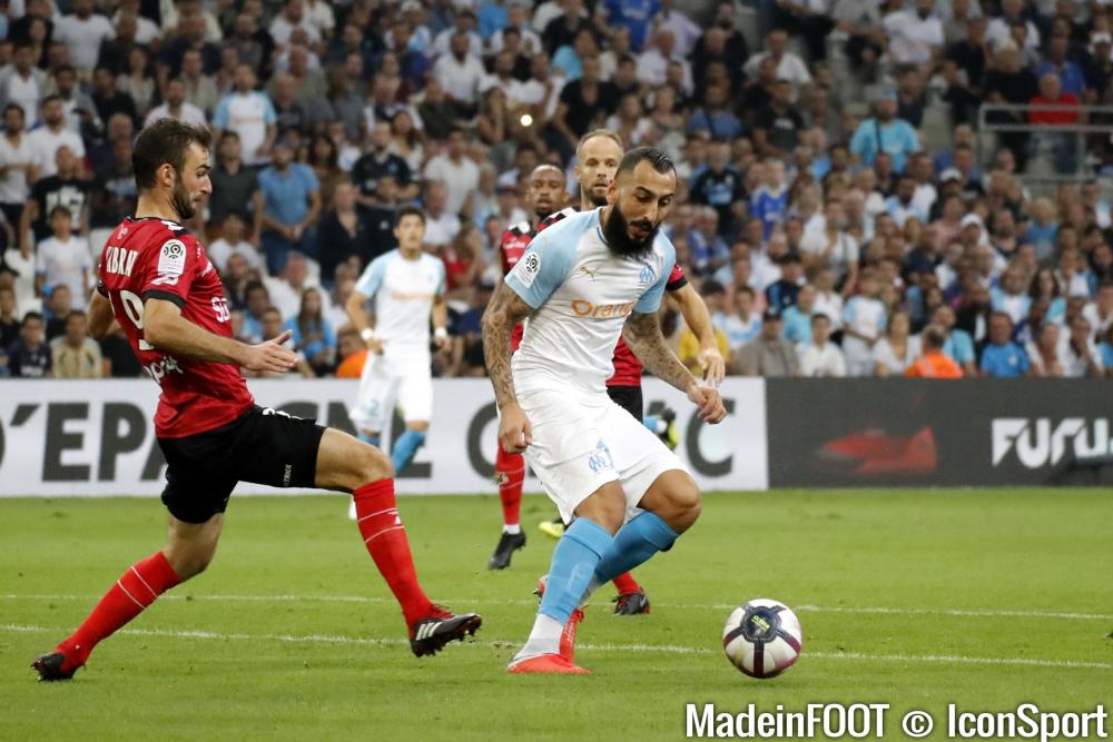 Kostas Mitroglou, l'avant-centre de l'OM.