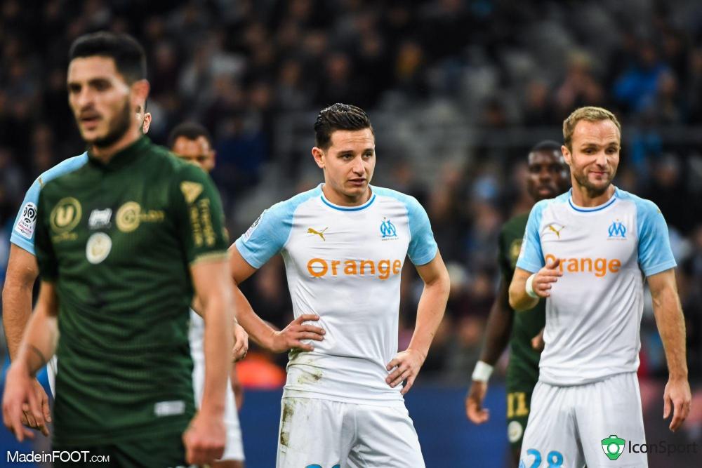 Florian Thauvin, l'attaquant de l'Olympique de Marseille.