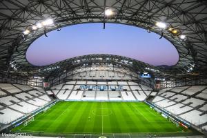 Le Stade Vélodrome de l'Olympique de Marseille.