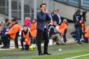 Le groupe du FC Lorient pour la réception de l'Olympique de Marseille.