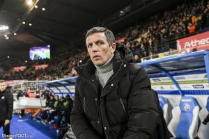 Le groupe du RC Strasbourg Alsace pour la réception de l'Olympique de Marseille.