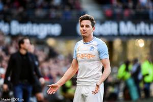 Florian Thauvin de retour à l'entraînement.