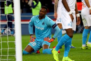 Steve Mandanda, gardien de l'Olympique de Marseille