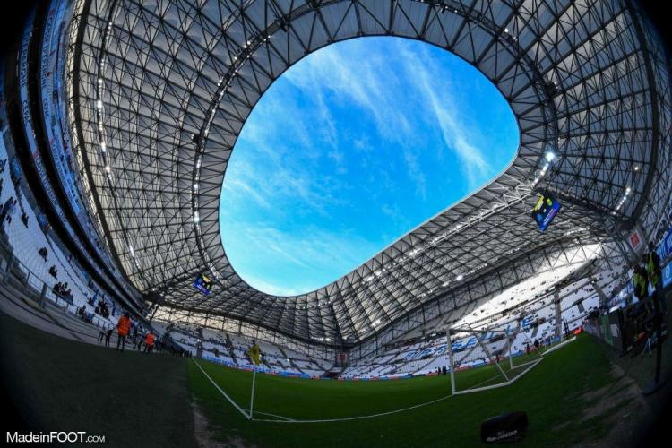 Le Stade Vélodrome de Marseille.