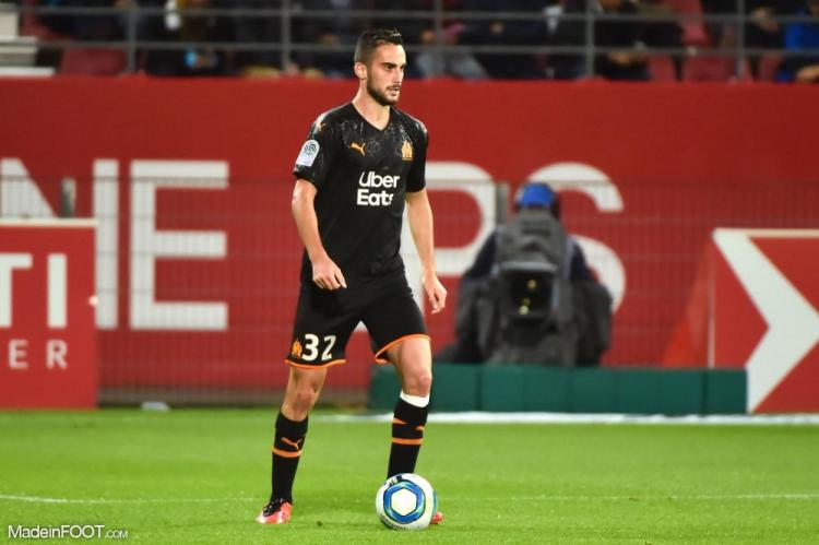 Lucas Perrin, sous les couleurs de l'OM