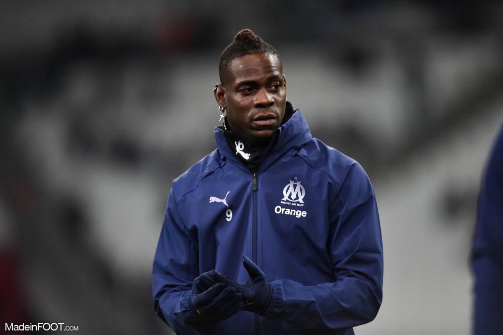 Mario Balotelli ici lors de son passage à l'OM 