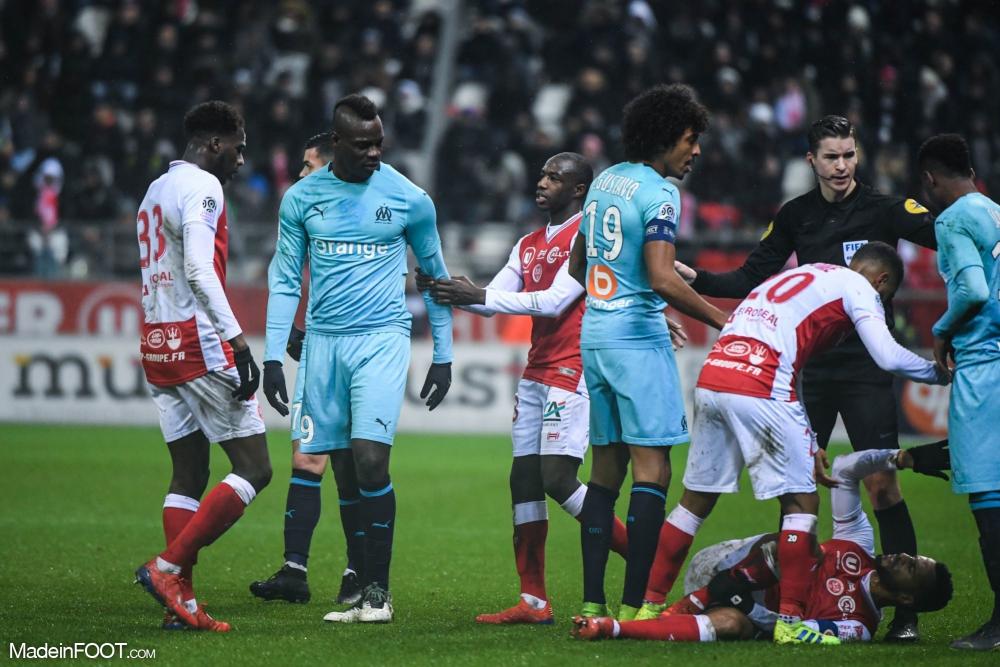 Reims s'est imposé face à l'OM à Auguste-Delaune (2-1).