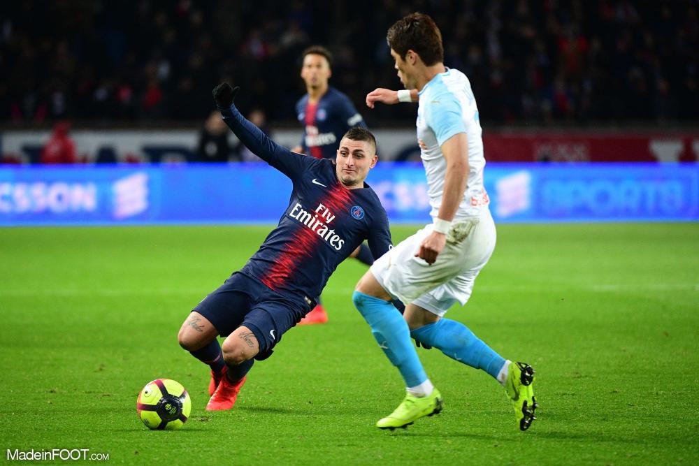 Marco Verratti, le milieu de terrain du PSG.