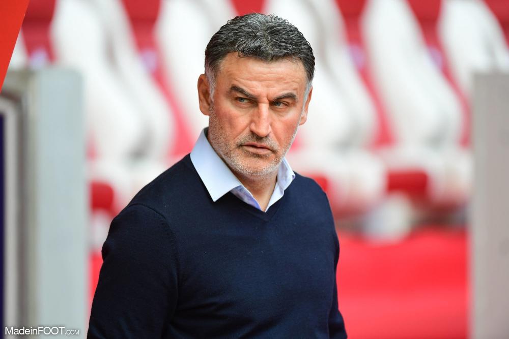 Christophe Galtier, l'entraîneur du Lille OSC.