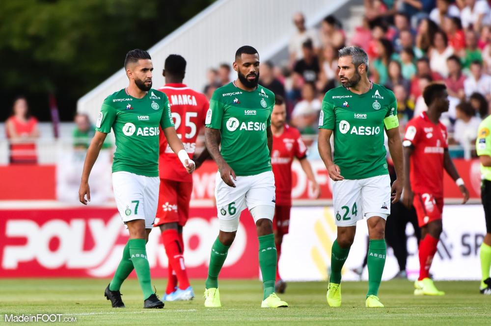 Yann M'Vila avec l'ASSE
