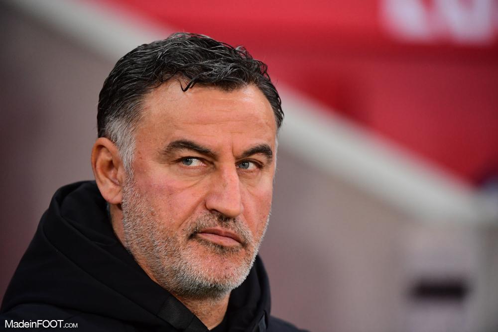 Christophe Galtier, l'entraîneur de Lille.