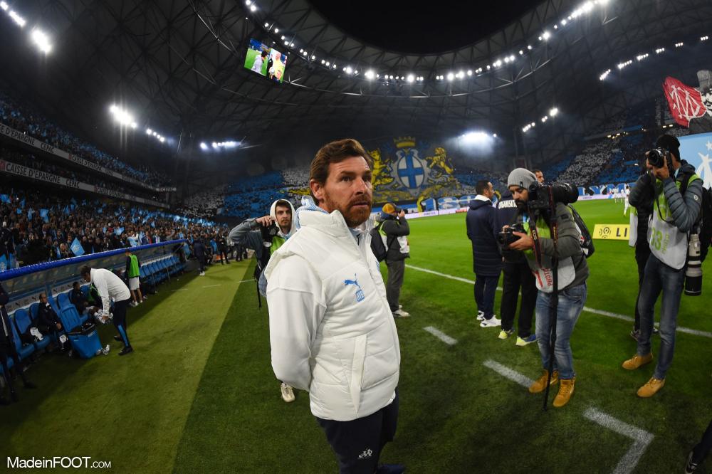 André Villas-Boas, l'entraîneur de l'Olympique de Marseille.