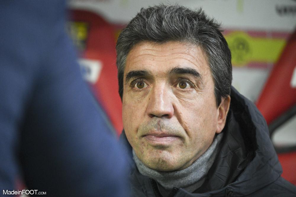 David Guion, l'entraîneur du Stade de Reims.