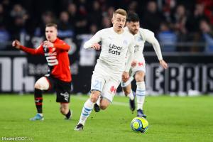 Valentin Rongier, le milieu de terrain de l'Olympique de Marseille.