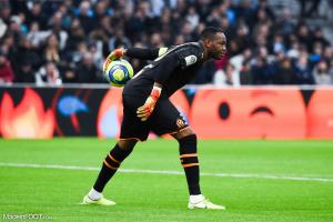 Steve Mandanda, le gardien de but de l'OM.