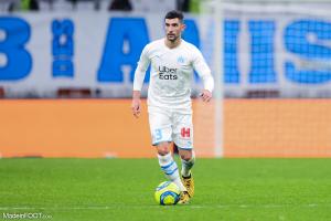 Alvaro Gonzalez, le défenseur central de l'Olympique de Marseille.