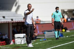 Jérôme Arpinon, entraineur du Nîmes Olympique