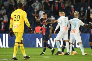 L'album photo du match entre le Paris Saint-Germain et l'Olympique de Marseille.