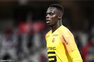 Edouard Mendy sous les couleurs de Rennes