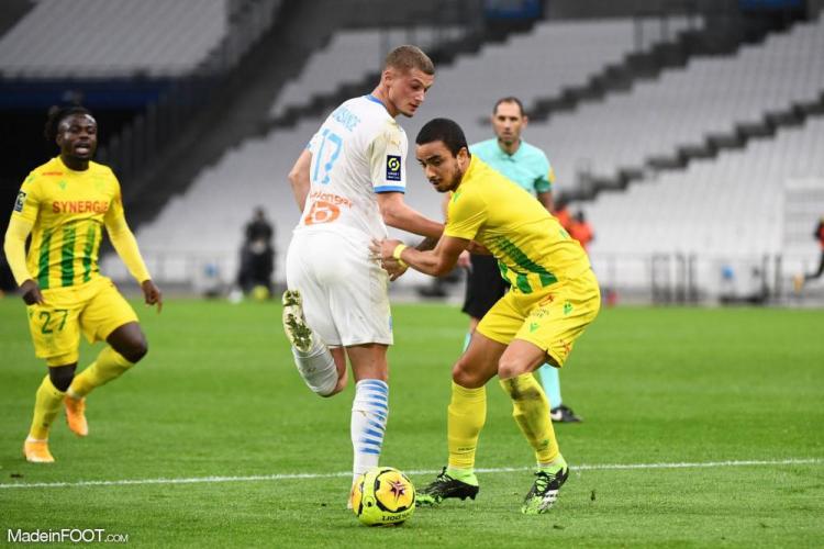 L'album photo du match entre l'Olympique de Marseille et le FC Nantes.