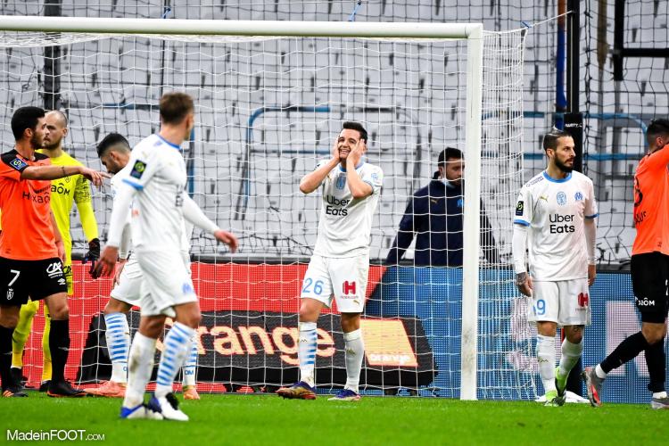 Florian Thauvin après une nouvelle occasion ratée par l'OM