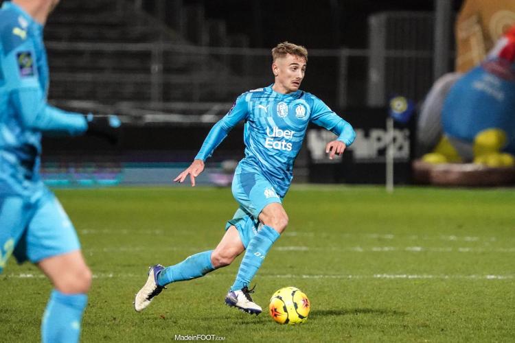 Valentin Rongier, joueur de l'OM.
