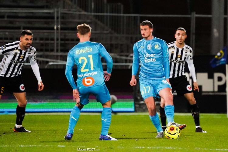 L'album photo du match entre le SCO Angers et l'Olympique de Marseille.