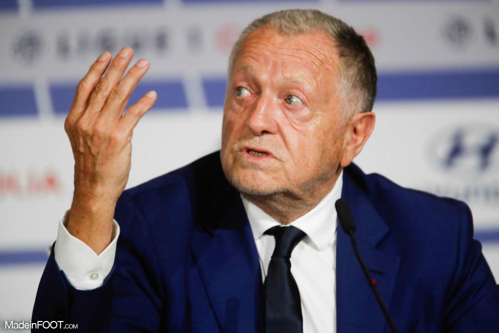Jean-Michel Aulas, le président de l'OL