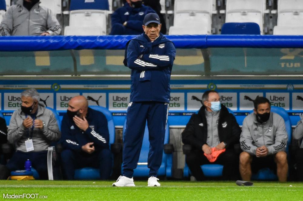 Jean-Louis Gasset, l'entraîneur des Girondins de Bordeaux.