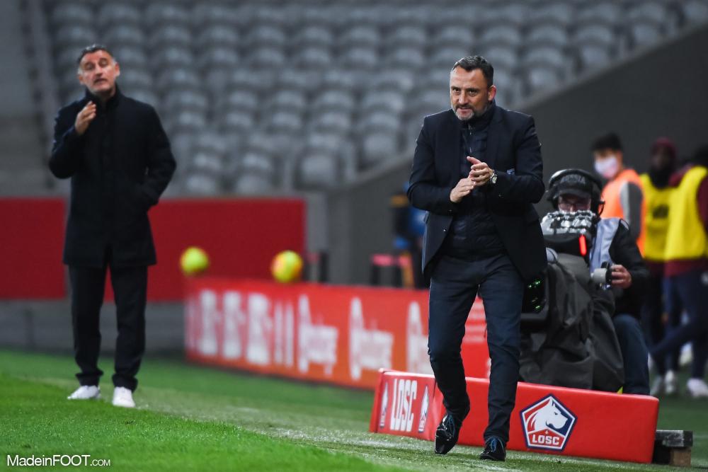 Franck Haise, l'entraîneur du RC Lens.