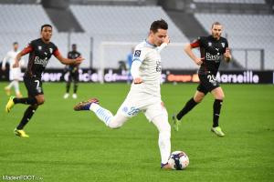 Florian Thauvin, l'attaquant de l'Olympique de Marseille.