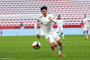 Ui-jo Hwang en pleine course